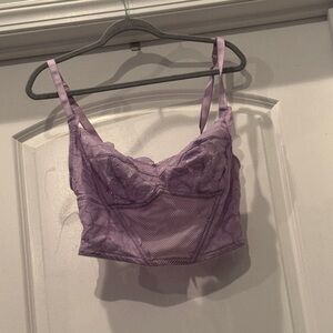 Savage X Fenty Lilac Lace Bralette